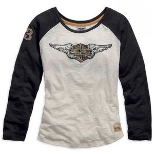 Harley-Davidson® Women's Genuine Long Sleeve Tee